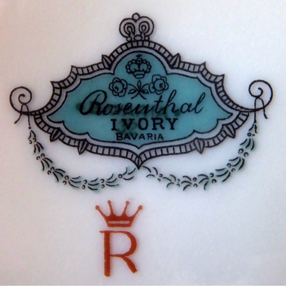 Vintage Rosenthal Tea Trio Cup Saucer & Tea Plate Pattern - Ivory - Picture 5 of 12